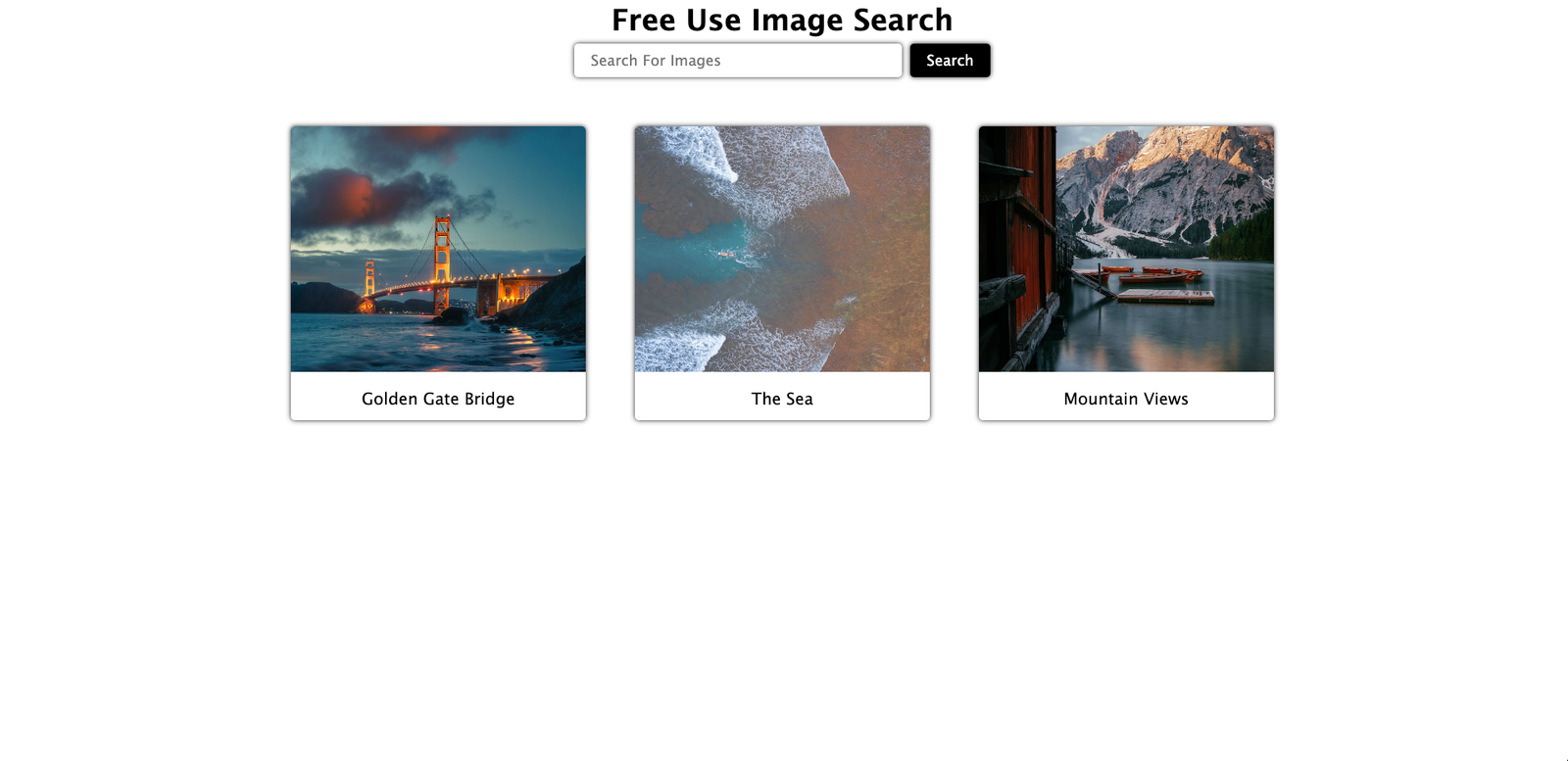 Image Search Preview